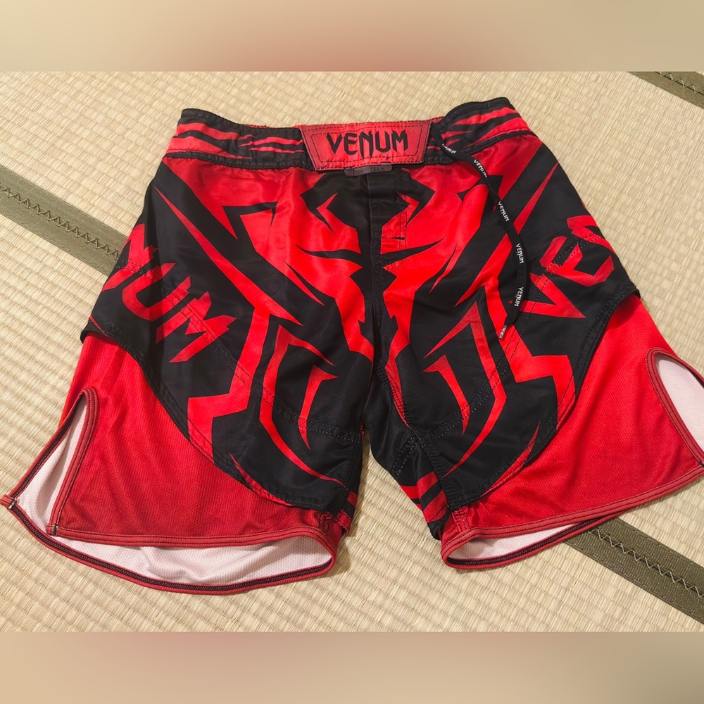 Venum Women's Red Athletic Shorts